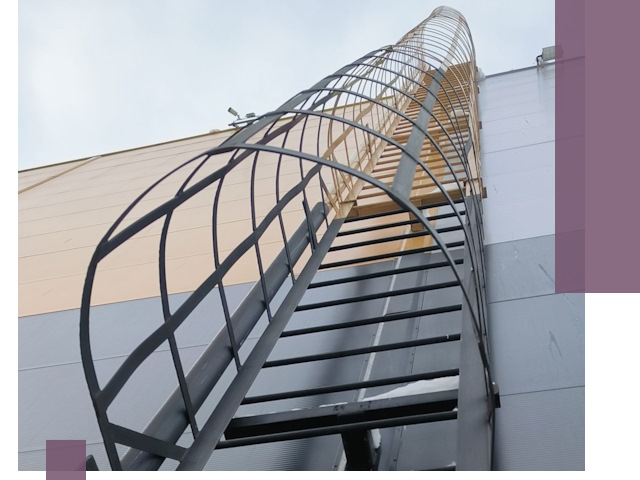 Изготовление и монтаж пожарных лестниц в Воронеже профессионально