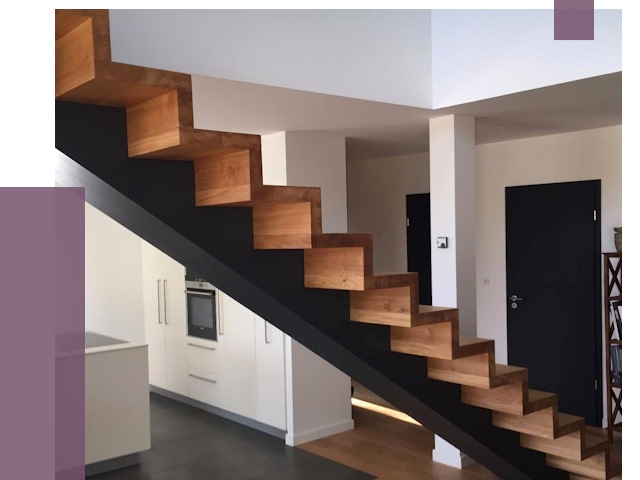 Изготовление деревянных лестниц в Воронеже от 91299 руб. | ПРОЛЁТ-Врн