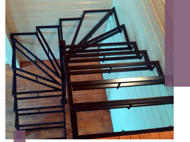 Изготовление металлических лестниц любой сложности в Воронеже