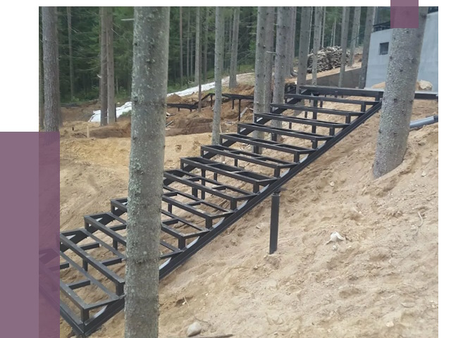 Монтаж металлических лестниц в Воронеже от 14232 руб. 