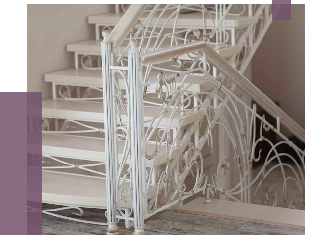 Изготовление кованых лестниц на заказ в Воронеже от 91299 руб. | ПРОЛЁТ-Врн