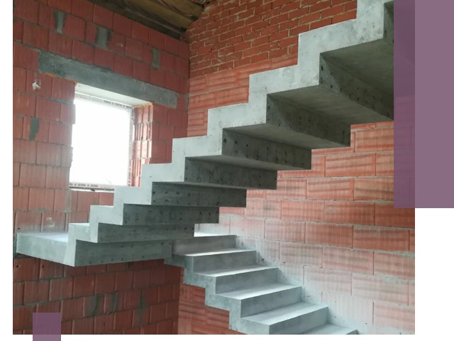 Бетонные лестницы под ключ в Воронеже: монтаж, демонтаж, ремонт