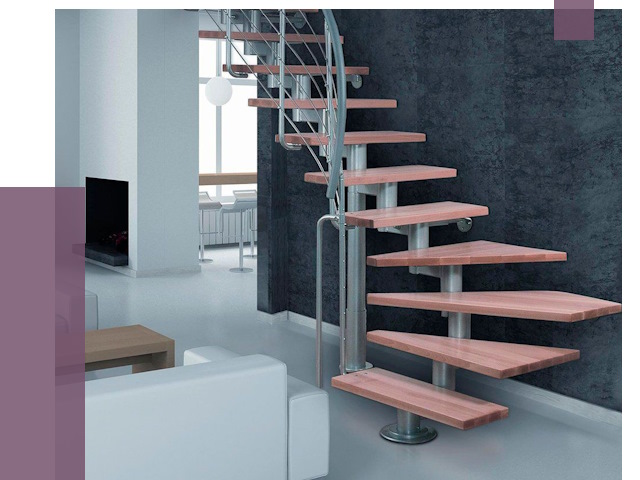 Модульные лестницы в Воронеже от 17723 руб. — купить в ПРОЛЁТ-Врн