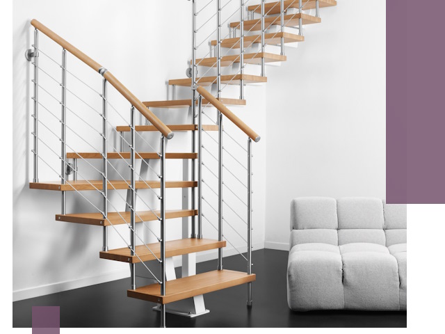 Модульные лестницы под ключ в Воронеже — монтаж и изготовление