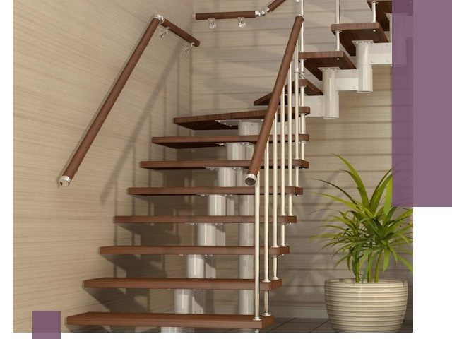 Изготовление модульных лестниц под ключ в Воронеже