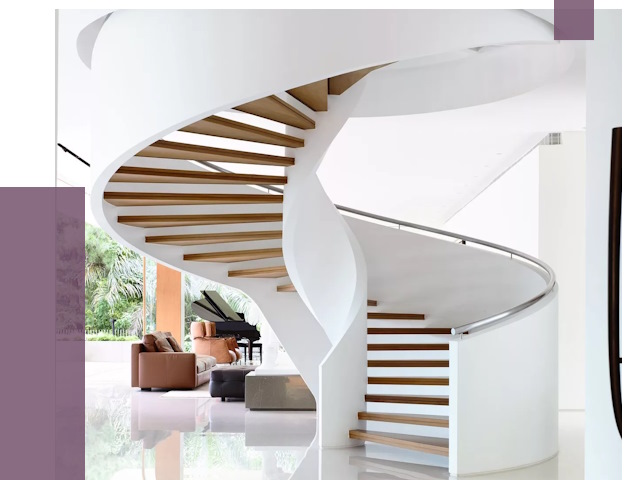 Винтовые лестницы в Воронеже под ключ от 51020 руб. | ПРОЛЁТ-Врн