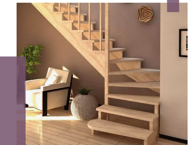 Изготовление Г-образных лестниц в Воронеже от 19871 руб. 