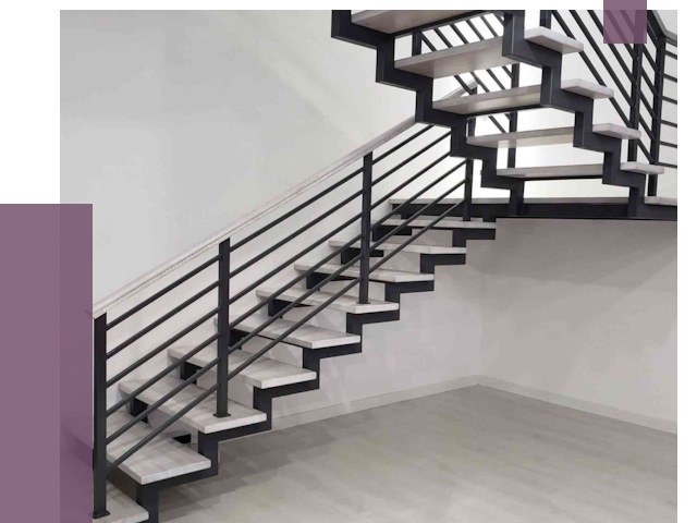 Лестницы на металлокаркасе под ключ в Воронеже от 13426 руб. | ПРОЛЁТ-Врн