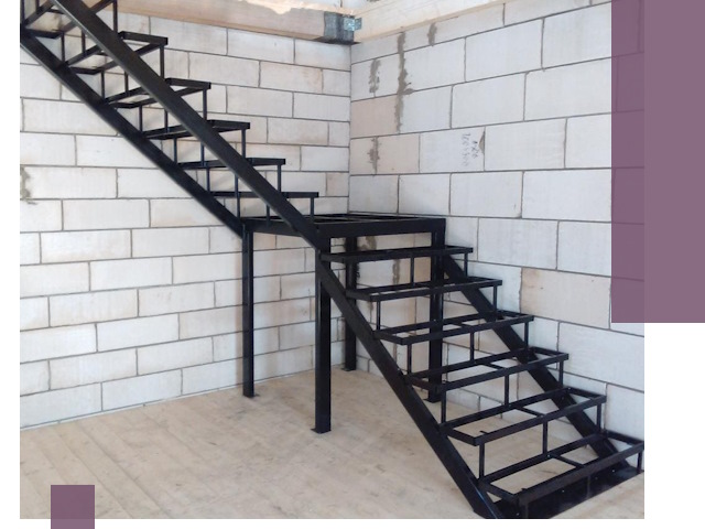 Лестницы на металлокаркасе под ключ в Воронеже — изготовление и монтаж