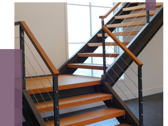 Изготовление лестниц на металлокаркасе в Воронеже от 19871 руб. | ПРОЛЁТ-Врн