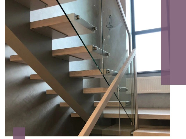 Изготовление лестниц на монокосоуре в Воронеже с монтажом и гарантией