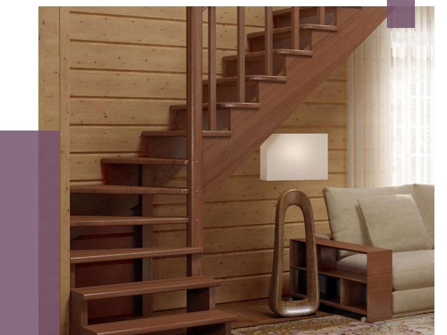 Лестницы эконом класса в Воронеже от 19173 руб. бюджетные решения