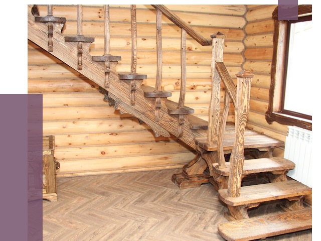 Лестницы в баню в Воронеже от 20086 руб. — изготовление | ПРОЛЁТ-Врн