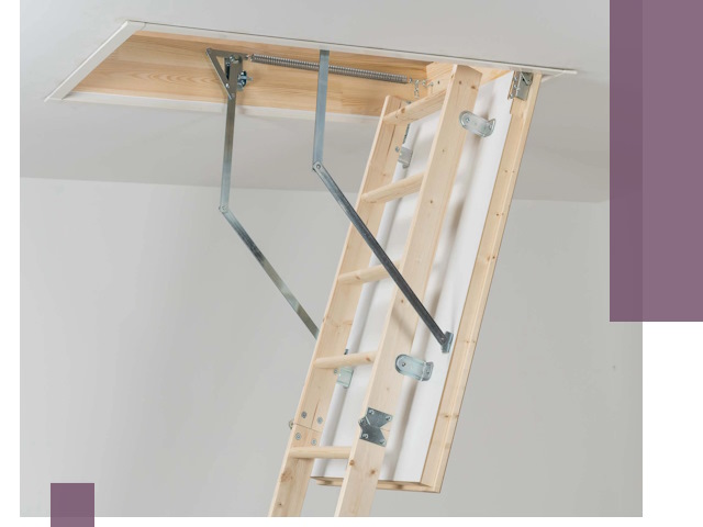 Установка чердачной лестницы под ключ в Воронеже