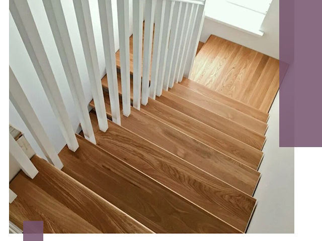 Лестницы из бука в Воронеже: изготовление, монтаж и демонтаж