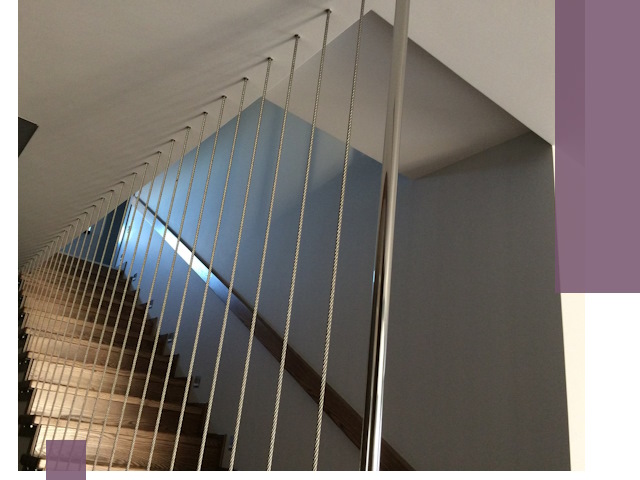 Тросовые перила под ключ в Воронеже — производство и монтаж