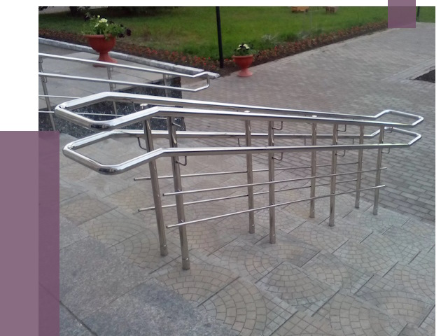 Перила для инвалидов в Воронеже от 7970 руб. под ключ | ПРОЛЁТ-Врн