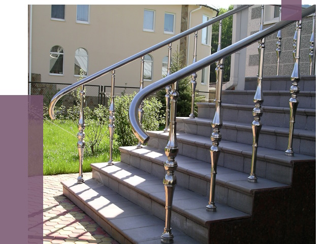 Перила для крыльца в Воронеже от 11278 руб. — монтаж ПРОЛЁТ-Врн