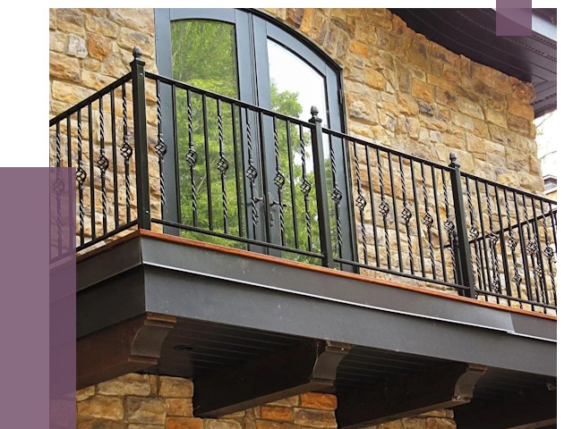 Балконные ограждения в Воронеже от 8432 руб. — купить | ПРОЛЁТ-Врн