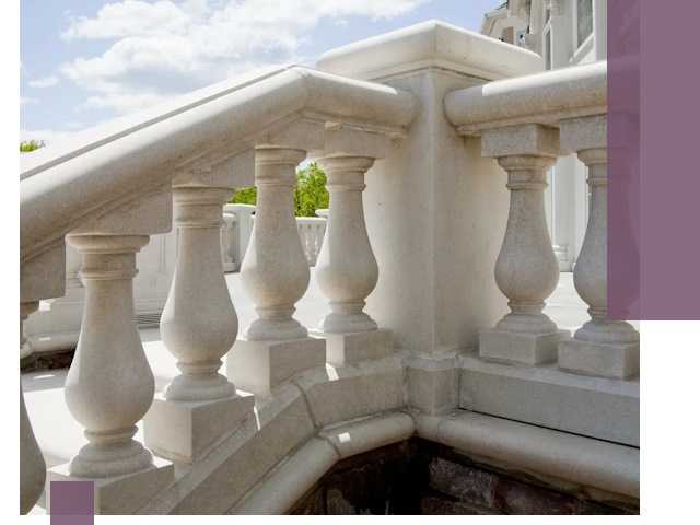 Балюстрады из металла и камня под ключ в Воронеже