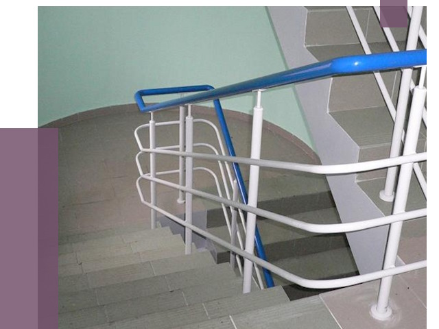 Перила в подъезде в Воронеже — установка и замена от 7787 руб. | ПРОЛЁТ-Врн