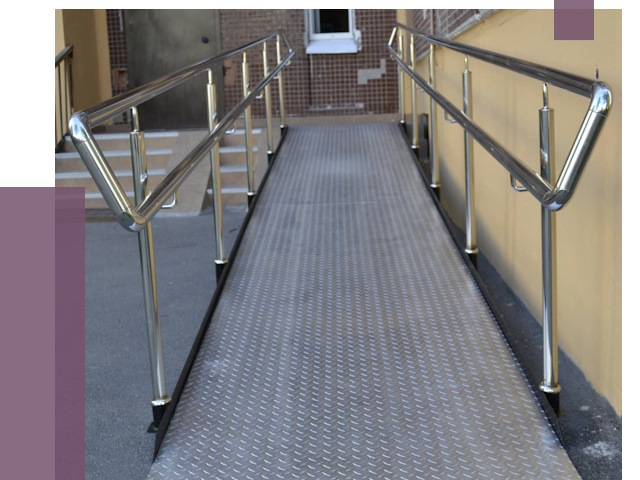 Пандусы в Воронеже от 12889 руб. — установка для инвалидов | ПРОЛЁТ-Врн