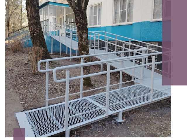 Пандусы под ключ в Воронеже: изготовление, монтаж и демонтаж