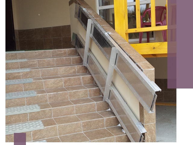 Откидные пандусы под ключ в Воронеже — монтаж и демонтаж