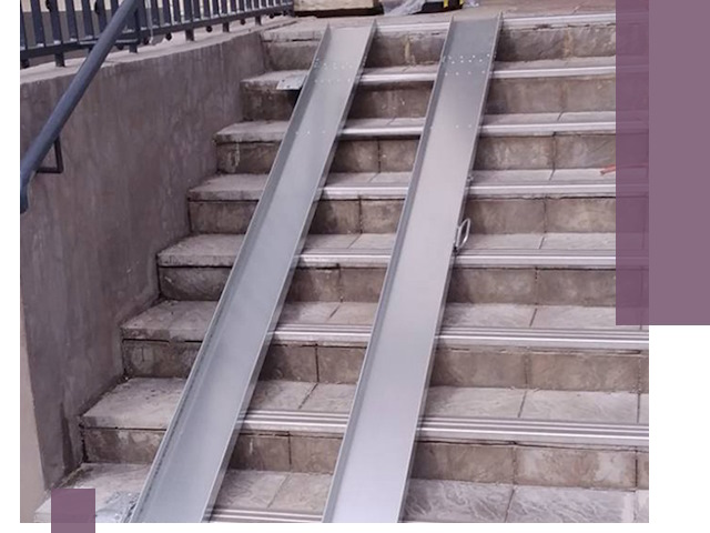 Демонтаж откидных пандусов профессионально в Воронеже