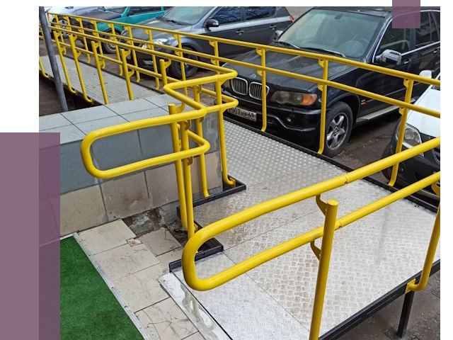 Стационарные пандусы в Воронеже от 12889 руб. | ПРОЛЁТ-Врн