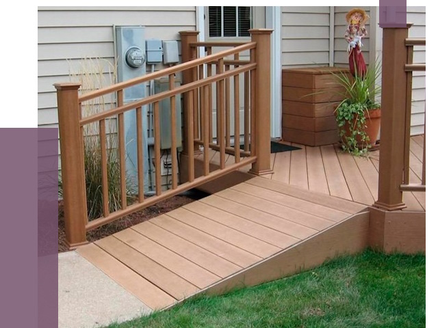 Пандус на крыльцо в Воронеже под ключ от 8163 руб.