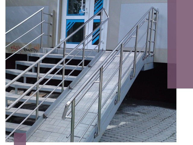 Пандус на крыльцо под ключ в Воронеже: монтаж и изготовление