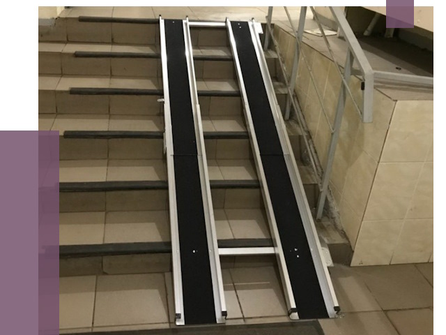 Установка пандуса в подъезд в Воронеже от 8378 руб. под ключ | ПРОЛЁТ-Врн