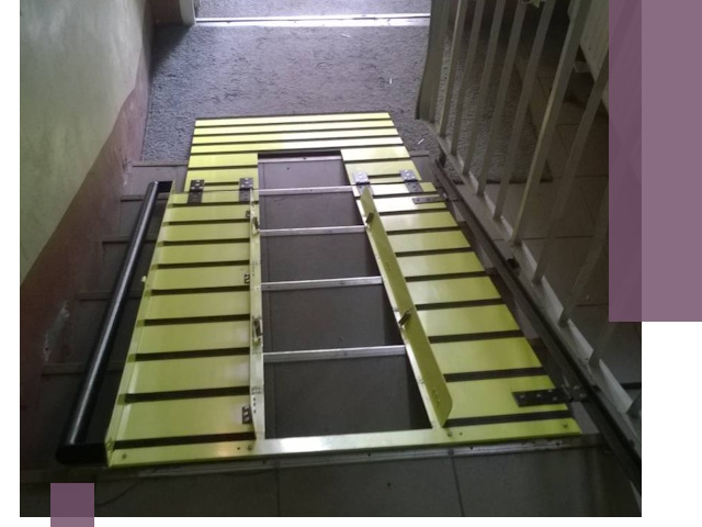 Профессиональный монтаж пандуса в подъезд в Воронеже