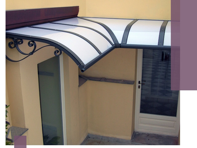 Монтаж козырьков любой сложности в Воронеже под ключ