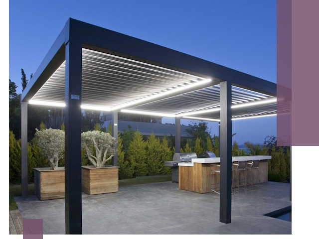 Навесы отдельно стоящие под ключ в Воронеже из металла и поликарбоната