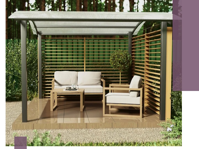 Навесы для дачи в Воронеже: изготовление, монтаж и демонтаж