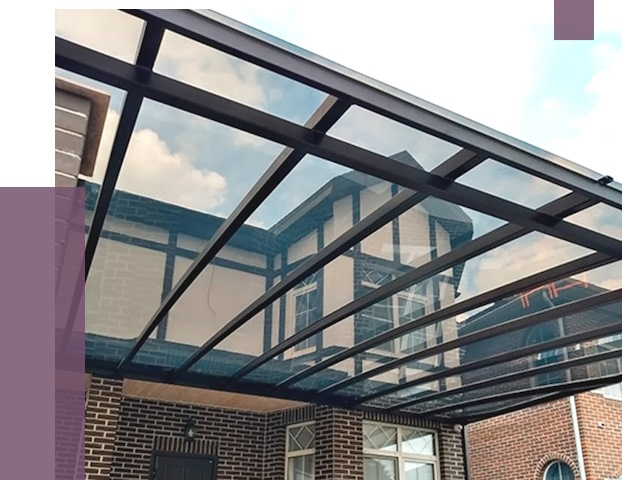 Навесы из поликарбоната в Воронеже от 9044 руб. под ключ — ПРОЛЁТ-Врн