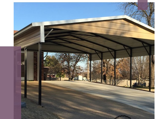 Двускатные навесы в Воронеже от 8432 руб. | ПРОЛЁТ-Врн