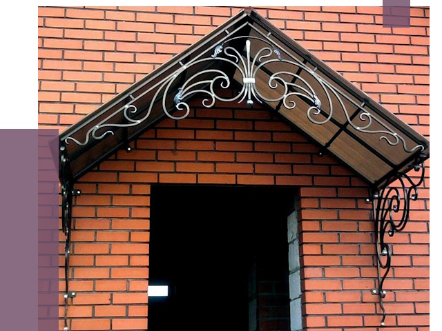 Металлические козырьки в Воронеже от 11224 руб. 