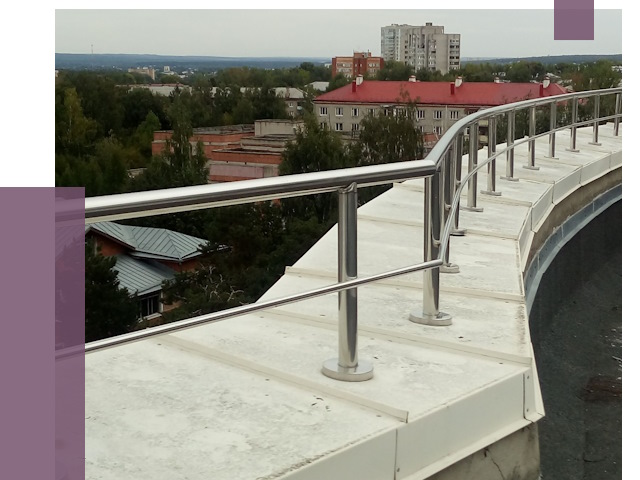 Парапеты и ограждения кровли в Воронеже от 5209 руб. 