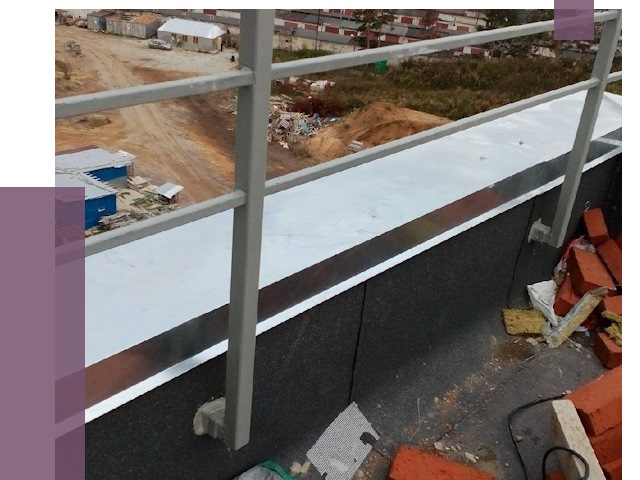 Монтаж парапетов в Воронеже от 4511 руб.  | ПРОЛЁТ-Врн