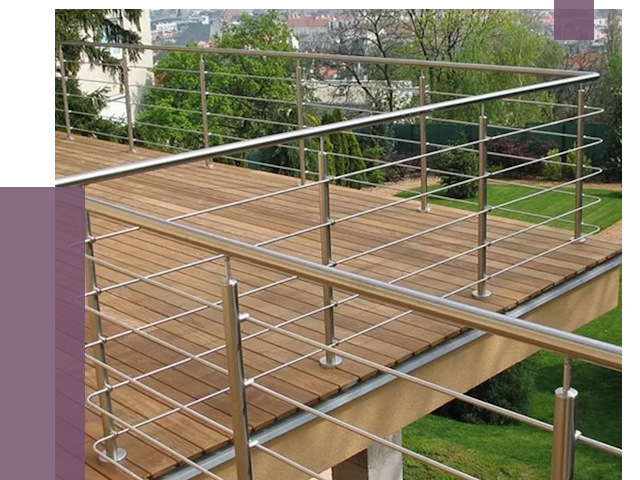 Алюминиевые парапеты в Воронеже под ключ от 8163 руб. 