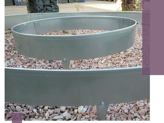 Нержавеющие бордюры под ключ в Воронеже — изготовление и монтаж