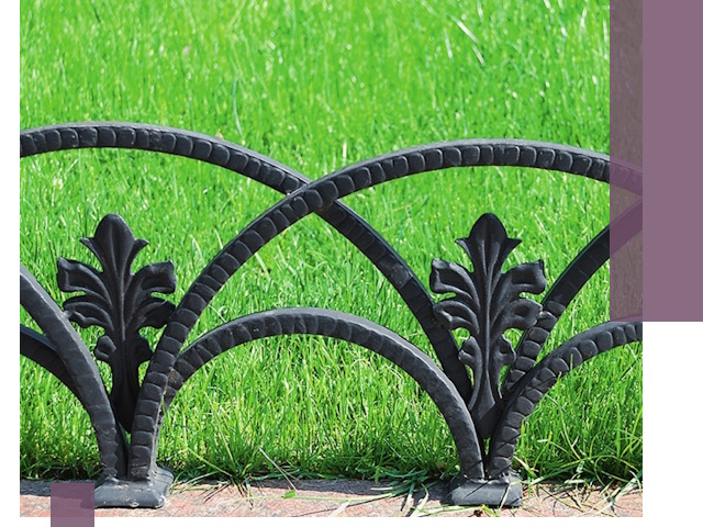 Декоративные металлические бордюры под ключ в Воронеже