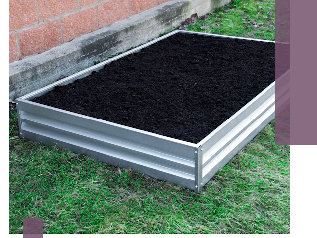 Металлические бордюры для грядок в Воронеже: прочность и аккуратность