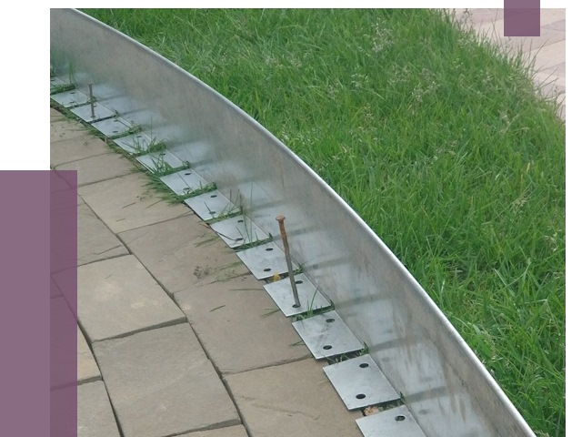 Металлические бордюры для тротуаров в Воронеже от 9130 руб.