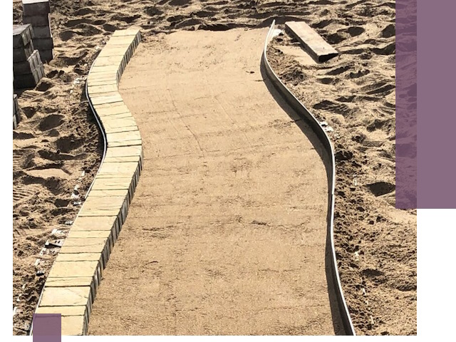 Металлические бордюры для тротуаров в Воронеже — прочные и долговечные