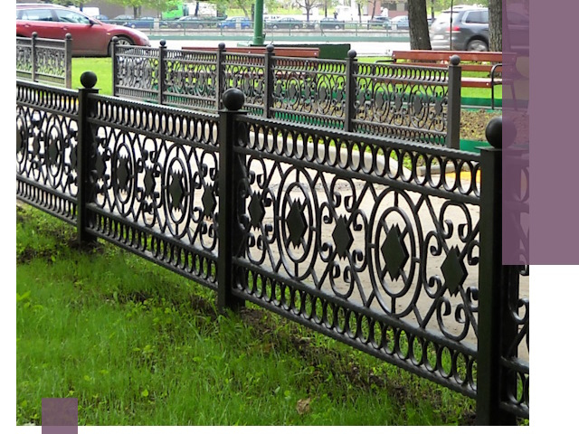 Секционные газонные ограждения под ключ в Воронеже