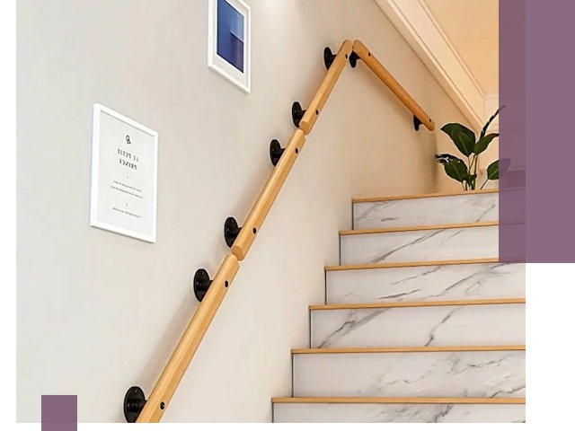 Поручни металлические и деревянные под ключ в Воронеже